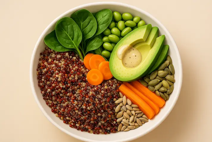 Bowl Energético de Quinua con Superalimentos