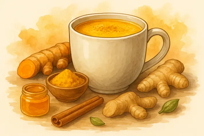 Golden Milk - Leche Dorada con Cúrcuma