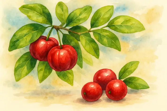 Acerola: La Cereza Tropical Superestrella de la Vitamina C Natural