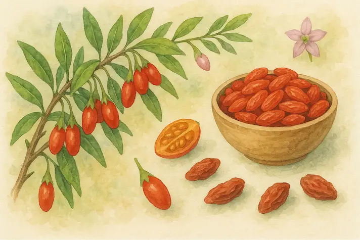 Bayas de Goji: El Fruto de la Longevidad del Himalaya